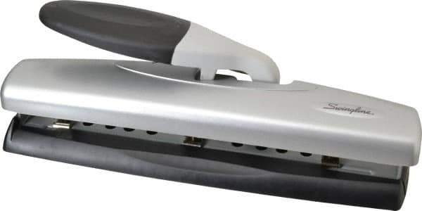 Swingline - Paper Punches Type: 20 Sheet 2 & 3 Hole Punch Color: Black & Silver - Exact Tool & Supply