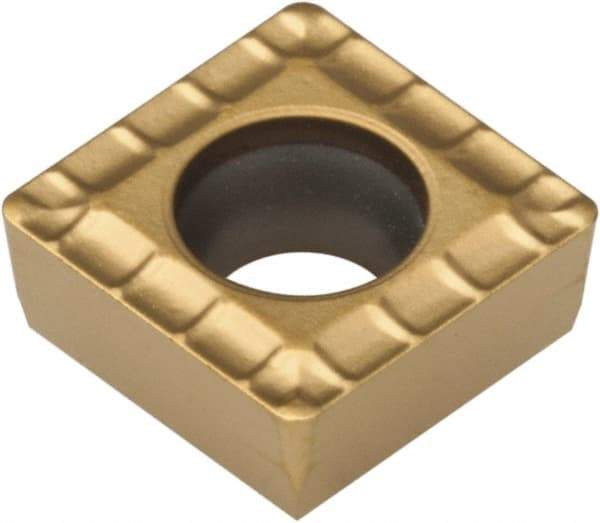 Kennametal - SPGT MD Grade KC7140 Carbide Indexable Drill Insert - TiN Finish, 1/4" Inscribed Circle - Exact Tool & Supply