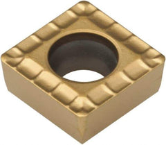 Kennametal - SPGT MD Grade KC7140 Carbide Indexable Drill Insert - TiN Finish, 1/4" Inscribed Circle - Exact Tool & Supply