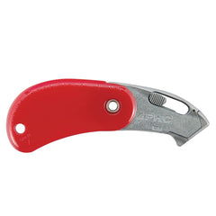 PHC - Utility Knives, Snap Blades & Box Cutters; Type: Safety Cutter ; Blade Type: Retractable; Springback ; Number of Blades Included: 1 ; Number of Blades: 1 ; Handle Material: Plastic ; Color: Red - Exact Tool & Supply