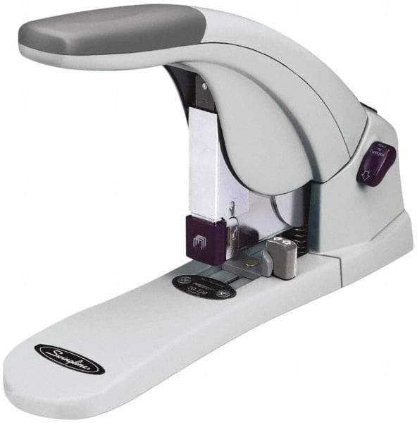 Swingline - 120 Sheet Light-Touch Heavy Duty Stapler - Black/Gray - Exact Tool & Supply