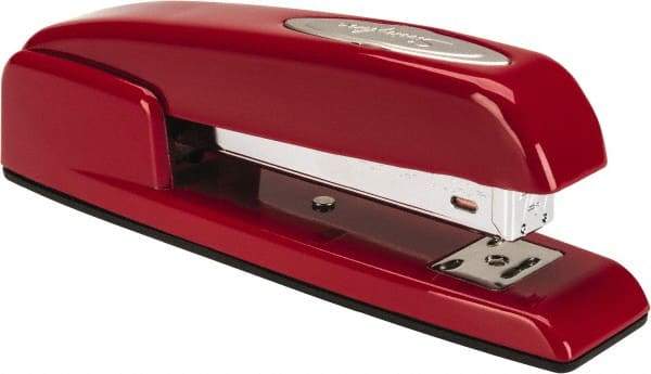 Swingline - 20 Sheet Full Strip Desktop Stapler - Red - Exact Tool & Supply