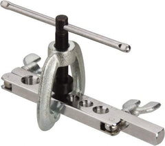 Value Collection - 3/16 to 5/8" Pipe Capacity, Flaring Tool Kit - 7 Pieces, Cuts Copper - Exact Tool & Supply