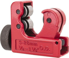 Value Collection - 1/8" to 1-1/8" Pipe Capacity, Tube Cutter - Cuts Copper - Exact Tool & Supply
