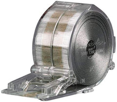 Swingline - 1/4" Leg Length, Galvanized/Low-Carbon Steel Staple Cartridge Roll - 30 Sheet Capacity, For Use with Swingline 690e, 520e, 5000 Series, 790, Zephyr & Electric Saddle Staplers - Exact Tool & Supply