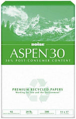 Boise - 11" x 17" White Copy Paper - Use with Laser Printers, High-Speed Copiers, Plain Paper Fax Machines - Exact Tool & Supply