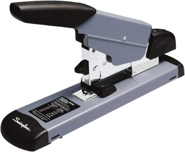 Swingline - 160 Sheet High Capacity Stapler - Black/Gray - Exact Tool & Supply