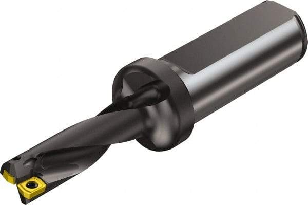Sandvik Coromant - 42mm Max Drill Depth, 3xD, 13mm Diam, Indexable Insert Drill - 2 Inserts, 20mm Shank Diam, Flange Shank - Exact Tool & Supply