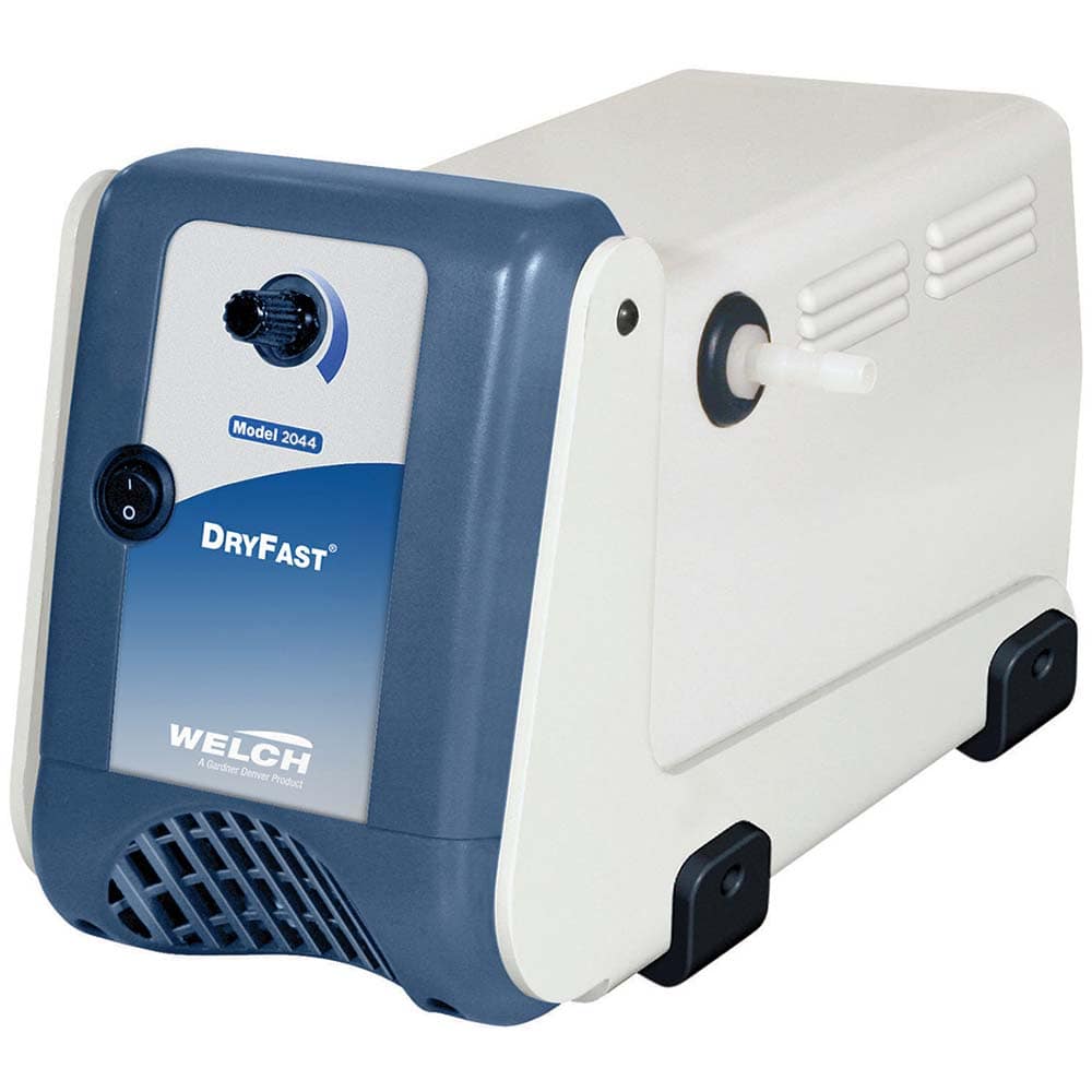 Welch - 0.2 hp 115V Oil-less Diaphragm Compressor - Exact Tool & Supply