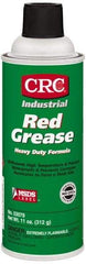 CRC - 16 oz Aerosol Aluminum High Temperature Grease - Red, High Temperature, 500°F Max Temp, NLGIG 2, - Exact Tool & Supply