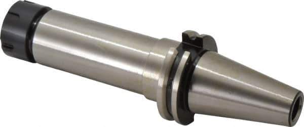 Parlec - 1mm to 16mm Capacity, 6.12" Projection, CAT40 Taper Shank, ER25 Collet Chuck - 8.81" OAL - Exact Tool & Supply