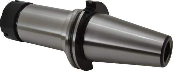 Parlec - 3mm to 30mm Capacity, 6.12" Projection, CAT50 Taper Shank, ER40 Collet Chuck - 10.12" OAL - Exact Tool & Supply