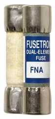 Cooper Bussmann - 125 VAC, 6.25 Amp, Time Delay Pin Indicator Fuse - Fuse Holder Mount, 1-1/2" OAL, 10 at AC kA Rating, 13/32" Diam - Exact Tool & Supply