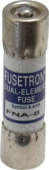 Cooper Bussmann - 125 VAC, 8 Amp, Time Delay Pin Indicator Fuse - Fuse Holder Mount, 1-1/2" OAL, 10 at AC kA Rating, 13/32" Diam - Exact Tool & Supply