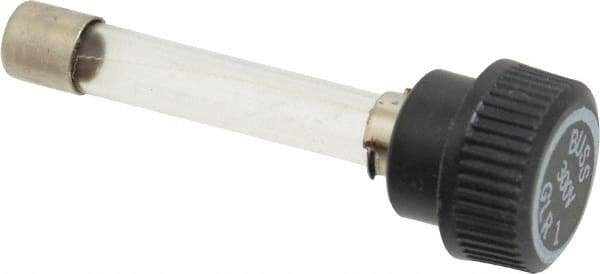 Cooper Bussmann - 300 VAC, 1 Amp, Fast-Acting Size Rejecting/NonRejecting Fuse - Fuse Holder Mount, 2-1/4" OAL, 10 at AC kA Rating, 15.9mm Diam - Exact Tool & Supply