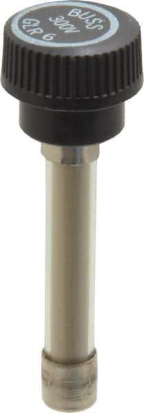 Cooper Bussmann - 300 VAC, 6 Amp, Fast-Acting Size Rejecting/NonRejecting Fuse - Fuse Holder Mount, 2-1/4" OAL, 10 at AC kA Rating, 15.9mm Diam - Exact Tool & Supply