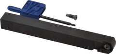NTK - CTP, Left Hand Cut, 12mm Max Workpc Diam, CTP Insert, Indexable Cutoff Toolholder - 0.217 Max Depth of Cut, 1/2" Shank Width, 1/2" Shank Height, 120mm OAL - Exact Tool & Supply