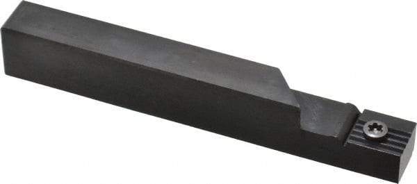 NTK - CTPW, Right Hand Cut, 20mm Max Workpc Diam, CTPW Insert, Indexable Cutoff Toolholder - 0.591 Max Depth of Cut, 16mm Shank Width, 1/2" Shank Height, 120mm OAL - Exact Tool & Supply