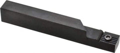 NTK - CTPW, Right Hand Cut, 20mm Max Workpc Diam, CTPW Insert, Indexable Cutoff Toolholder - 0.591 Max Depth of Cut, 16mm Shank Width, 1/2" Shank Height, 120mm OAL - Exact Tool & Supply