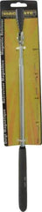 Mag-Mate - 26" Long Magnetic Retrieving Tool - 24 Lb Max Pull, 13" Collapsed Length, 1/2" Head Diam, Rare Earth - Exact Tool & Supply