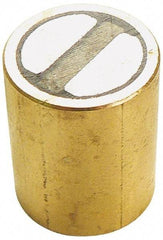 Mag-Mate - 16mm Diam, 2mm High, 6.9 Lb Average Pull Force, Samarium Cobalt Rare Earth Pot Magnet - Unfinished, Aluminum Insulated - Exact Tool & Supply