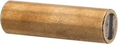 Mag-Mate - 6mm Diam, 2mm High, 0.45 Lb Average Pull Force, Samarium Cobalt Rare Earth Pot Magnet - Unfinished, Aluminum Insulated - Exact Tool & Supply