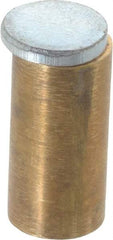 Mag-Mate - 1mm Diam, 2mm High, 2.2 Lb Average Pull Force, Samarium Cobalt Rare Earth Pot Magnet - Unfinished, Aluminum Insulated - Exact Tool & Supply