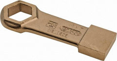 Ampco - 1-1/4" 6 Point Striking Box Wrench - Single End, 6-1/2" OAL, Aluminum Bronze - Exact Tool & Supply
