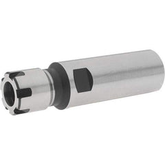 Iscar - 0.5mm to 10mm Capacity, 28mm Projection, Straight Shank, ER16 Collet Chuck - 93mm OAL, 25mm Shank Diam - Exact Tool & Supply