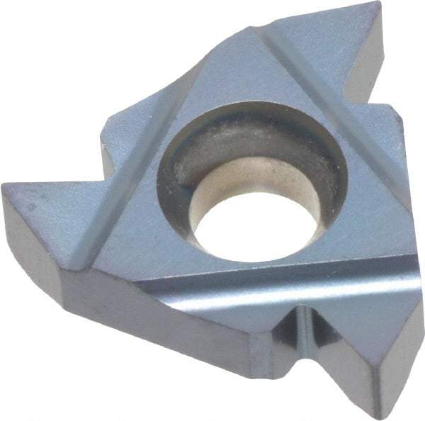 Carmex - 16ER External Right Hand 14-8 Partial Profile 60° Laydown Threading Insert - Grade BMA, TiAlN Coated Carbide - Exact Tool & Supply