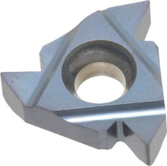 Carmex - 16ER External Right Hand 14-8 Partial Profile 60° Laydown Threading Insert - Grade BMA, TiAlN Coated Carbide - Exact Tool & Supply