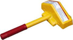 Vestil - 7-1/2" Wide x 3-13/16" High x 12-3/4" Deep, Steel Wheel Chock - Exact Tool & Supply