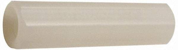 Electro Hardware - M4x0.70, 19mm OAL, 6mm Across Flats, Nylon Hex Fully Threaded Female Circuit Board Standoffs - 19mm Thread Depth, 19mm Body Length, Uncoated - Exact Tool & Supply