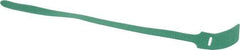 SpeedTech - 15" Long Green Nylon & Polyethylene Hook & Loop Strap - 50 Lb Tensile Strength - Exact Tool & Supply