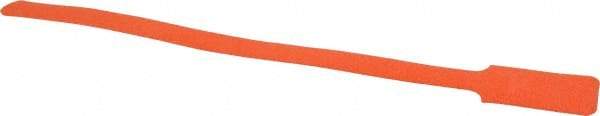 SpeedTech - 15" Long Orange Nylon & Polyethylene Hook & Loop Strap - 50 Lb Tensile Strength - Exact Tool & Supply