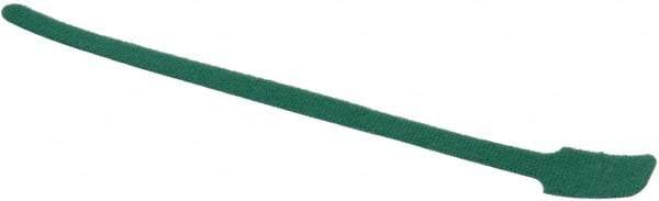 SpeedTech - 11" Long Green Nylon & Polyethylene Hook & Loop Strap - 40 Lb Tensile Strength - Exact Tool & Supply