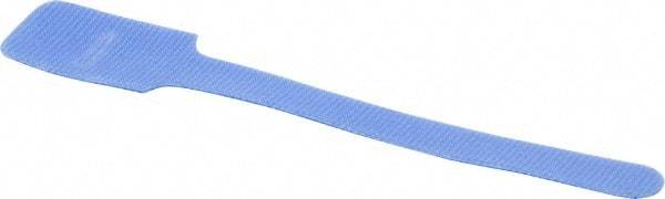 SpeedTech - 6" Long Blue Nylon & Polyethylene Hook & Loop Strap - 40 Lb Tensile Strength - Exact Tool & Supply
