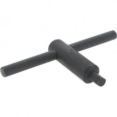 Interstate - 4" Chuck Diam Compatibility, Lathe Chuck Key - 3-1/8" Body Length, 1/4" Actual Key Square Size - Exact Tool & Supply