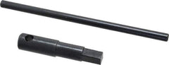 Interstate - 4, 5" Chuck Diam Compatibility, Lathe Chuck Key - 3-1/8" Body Length, 3/8" Actual Key Square Size - Exact Tool & Supply