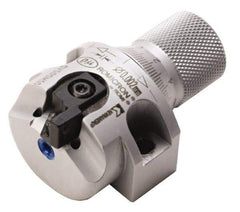 Kennametal - Manual Single Cutter Boring Head - 100mm Bore Diam - Exact Tool & Supply