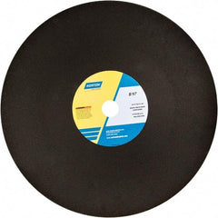 Norton - 24" Aluminum Oxide Cutoff Wheel - 7/32" Thick, 1-3/4" Arbor - Exact Tool & Supply