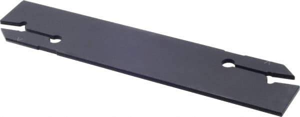 Seco - 1.26" Blade Height, 3/32" Blade Width, 5.9" OAL, Double End Indexable Cut-Off Blade - CFON 32 Blade, MDT Series - Exact Tool & Supply