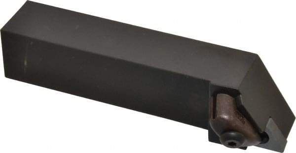 Kennametal - DDJN, Left Hand Cut, 3° Lead Angle, 1" Shank Height x 1" Shank Width, Negative Rake Indexable Turning Toolholder - 5" OAL, DN..43. Insert Compatibility, Series Kenclamp - Exact Tool & Supply