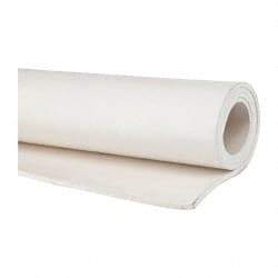 Made in USA - 36" Wide, 1/8" Thick, Neoprene Rubber Foam Sheet - 50 to 60 Durometer, White, -20 to 170°F, 900 psi Tensile Strength, Cut-to-Length - Exact Tool & Supply