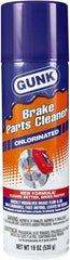 Gunk - Chlorinated Brake Parts Cleaner - 19 oz Aerosol Can - Exact Tool & Supply