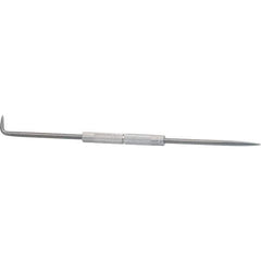 Moody Tools - 9" OAL Straight/Bent Scriber - High Carbon Steel with 2-Point Straight/Bent - Exact Tool & Supply