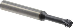 Iscar - 3/8-16 UNC, 0.264" Cutting Diam, 3 Flute, Solid Carbide Helical Flute Thread Mill - Internal Thread, 2-1/2" OAL, 5/16" Shank Diam - Exact Tool & Supply