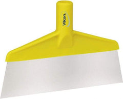 Remco - Stiff Stainless Steel Straight Scraper - 10-1/4" Blade Width - Exact Tool & Supply
