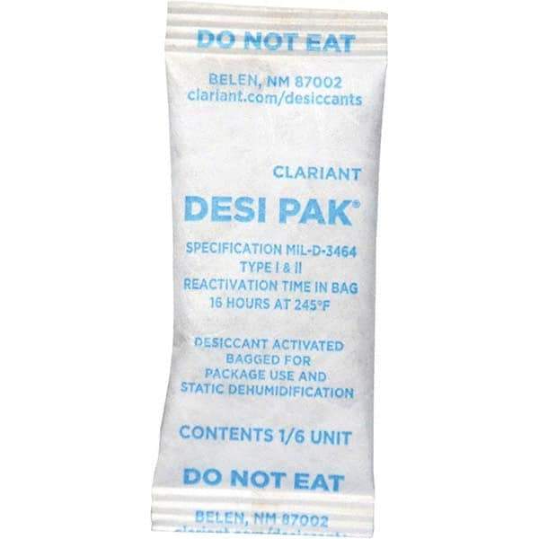 Armor Protective Packaging - Desiccant Packets Material: Clay Packet Size: 5 Grams - Exact Tool & Supply
