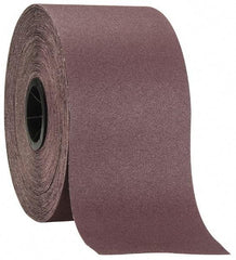 3M - 6" x 50 Yd 80 Grit Aluminum Oxide Cloth Roll - Medium Grade, X Weighted Backing - Exact Tool & Supply